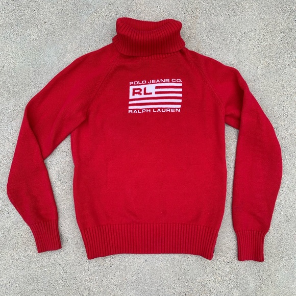 Polo Ralph Lauren Sweaters - Vintage Polo Ralph Lauren Turtleneck